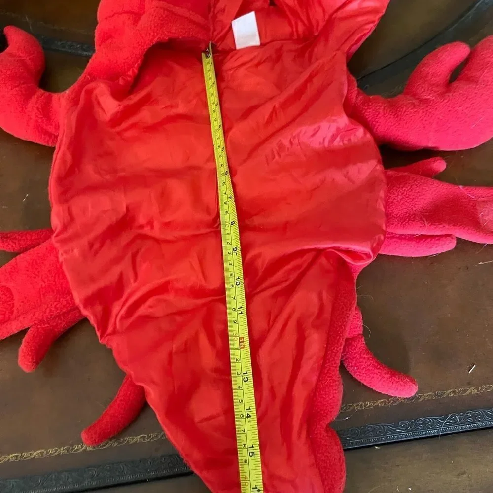 🦞 🎃 ADORABLE Red ROCK Lobster Halloween costume!